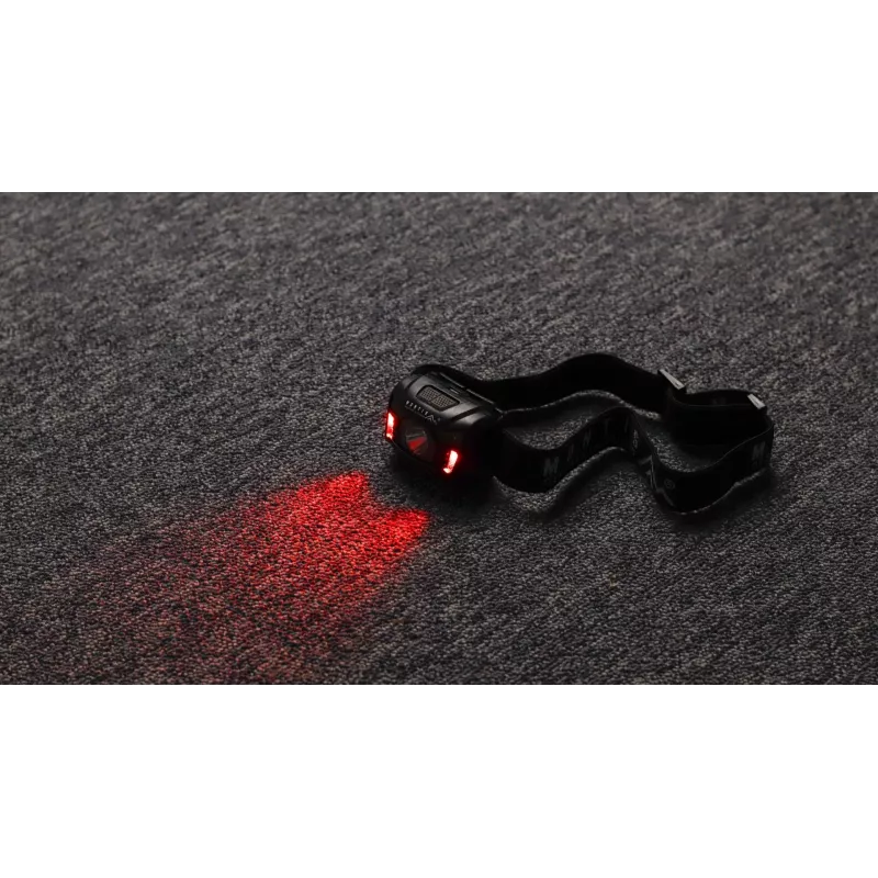 Lanterna de cabeça com sensor Montis MT001 preta LED