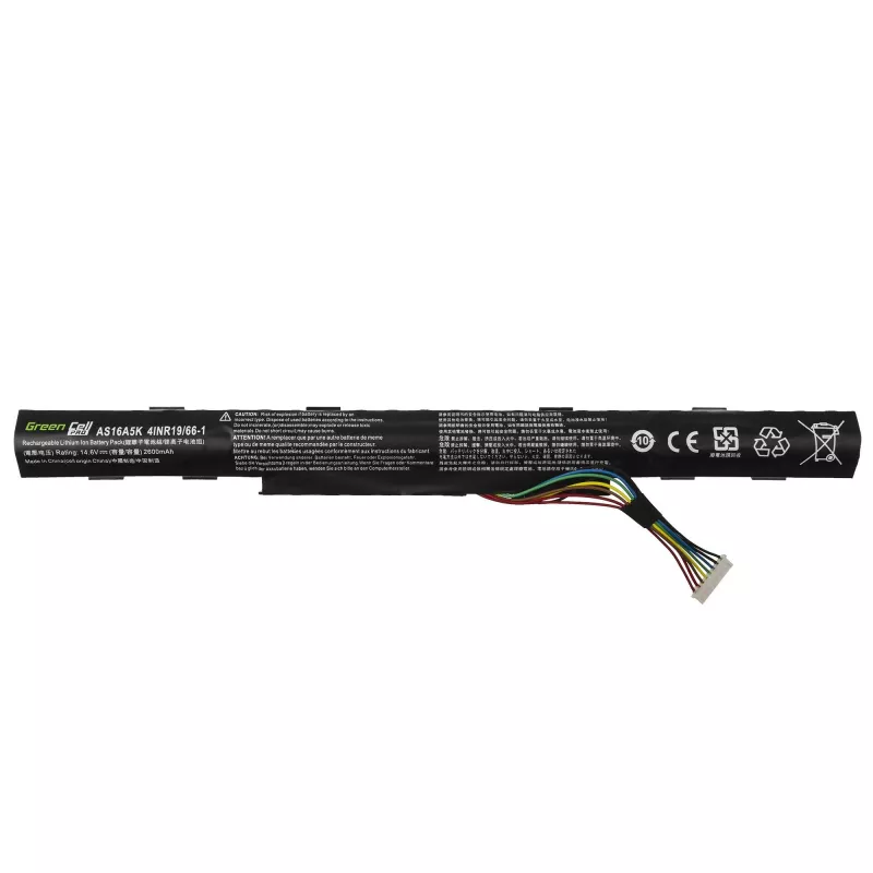 Bateria Greencell PRO para portátil Acer Aspire E15 F15 14,6V 2600mAh