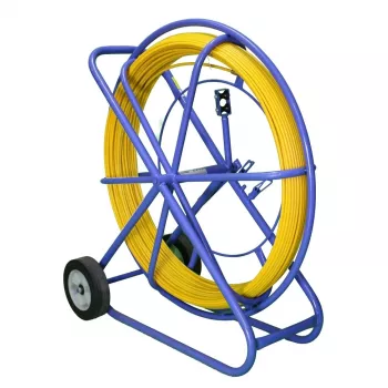 Puxa-cabos Extralink Pilot 10 mm 150 m fibra de vidro FRP, d. 10 mm, c. 150 m, amarelo