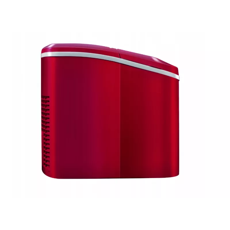 Máquina de gelo portátil LIN ICE PRO-R12 vermelha