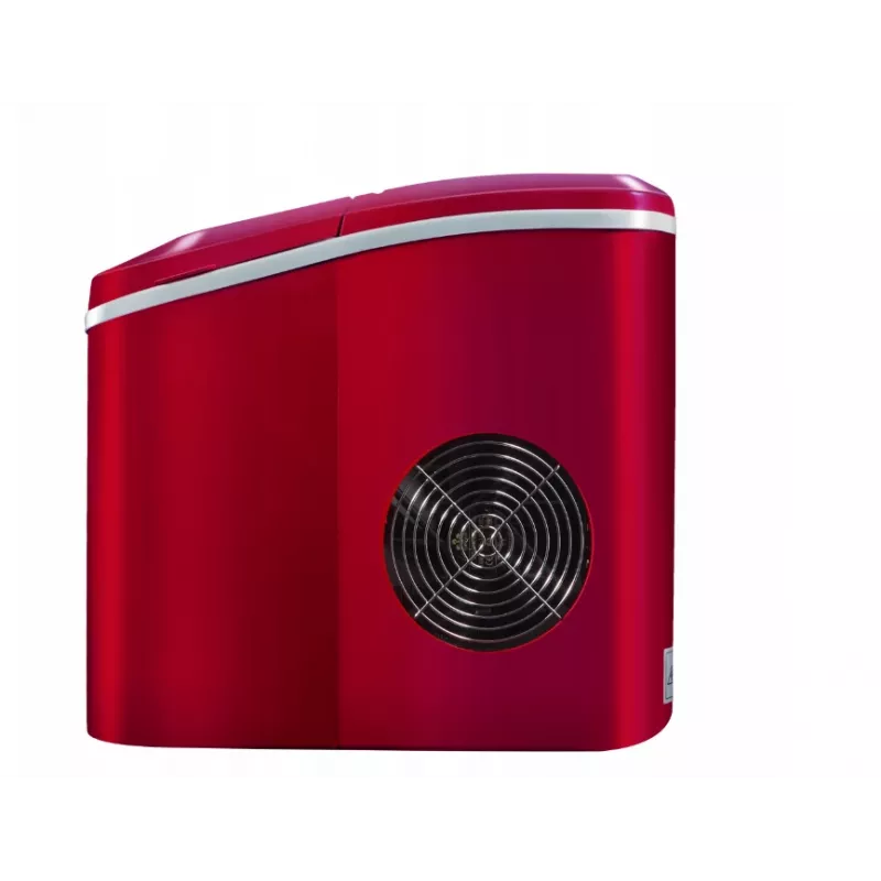 Máquina de gelo portátil LIN ICE PRO-R12 vermelha