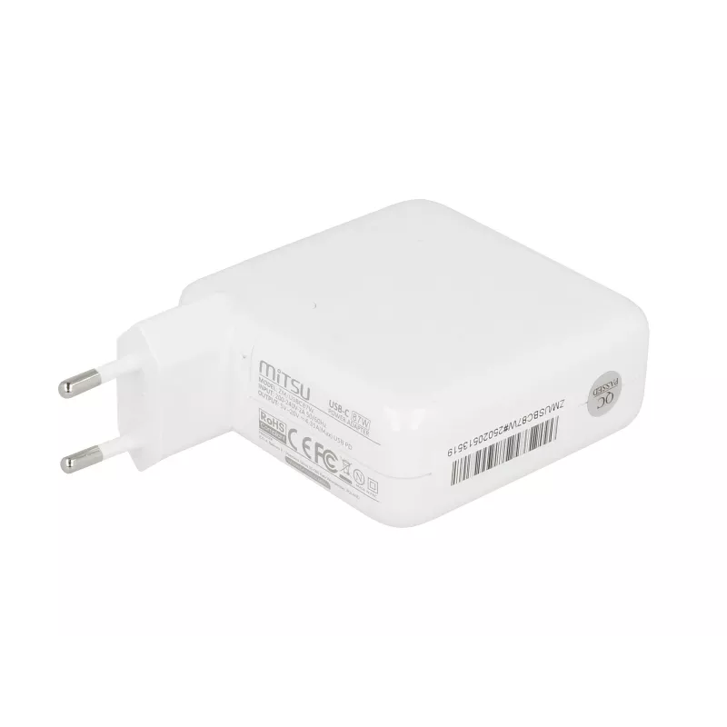 Fonte de alimentação para portátil 87W USB-C 5V-9V-12V-15V/3A, 20V/3,25A, 20,2V/4,3A PD