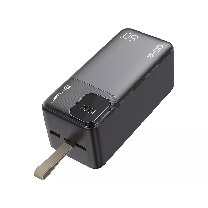 Tracer 47825 Prime-V5 50000mAh QC22.5W+PD20W power bank, preto