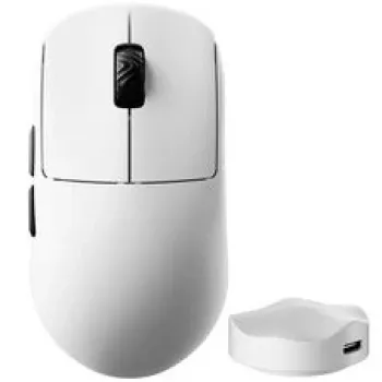 Rato gaming sem fios Scyrox V8 8.000 Hz Polling 30.000 DPI PixArt 36 g ultraleve branco