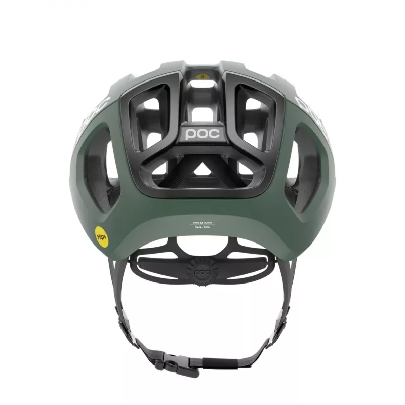 Capacete de bicicleta POC Ventral Air MIPS, laranja fluorescente mate, tamanho S (50-56 cm)