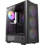 Caixa de PC gaming ANTEC VX-310 ARGB ATX, Micro-ATX, ITX Mid Tower, preto (0-761345-10232-2)