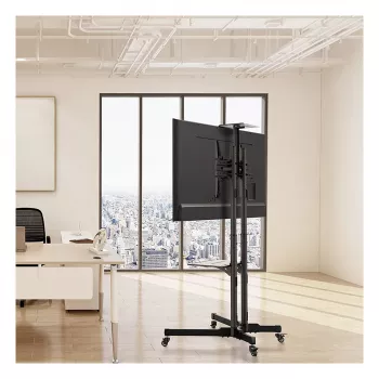 Suporte com rodas VALUE para LCD/TV, 37-70 polegadas, até 50 kg, preto