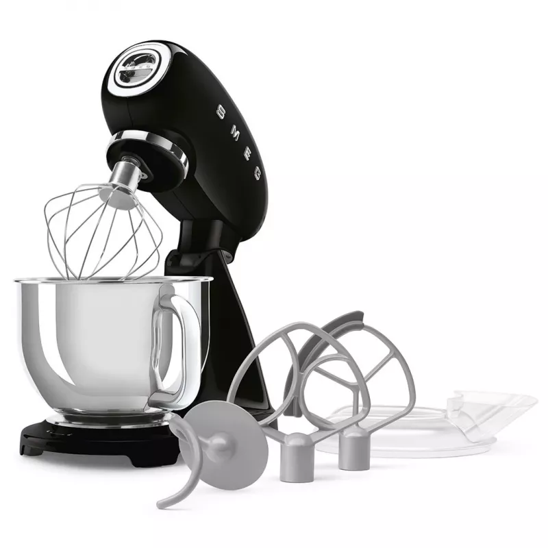 Robot de cozinha Smeg SMF05BLEU, 4,8 L, 1000 W, preto