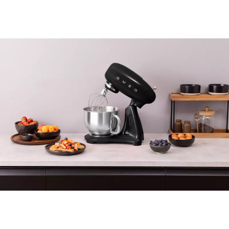 Robot de cozinha Smeg SMF05BLEU, 4,8 L, 1000 W, preto