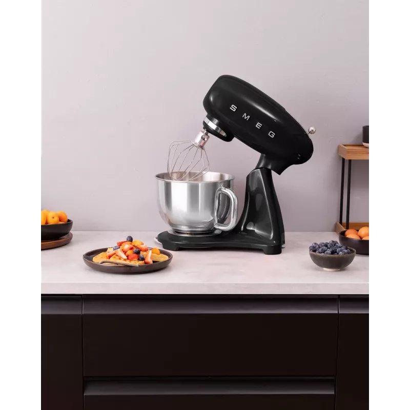 Robot de cozinha Smeg SMF05BLEU, 4,8 L, 1000 W, preto