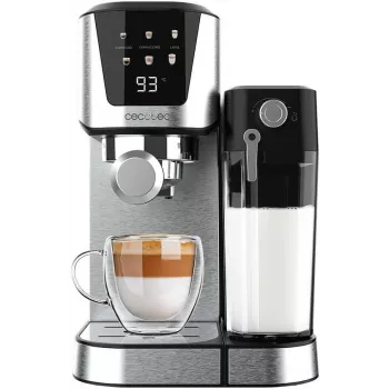 Máquina de café Cecotec | Power Espresso 20 Cream | Pressão da bomba 20 bar | Emulsor de leite integrado | Semiautomática | 1350 W