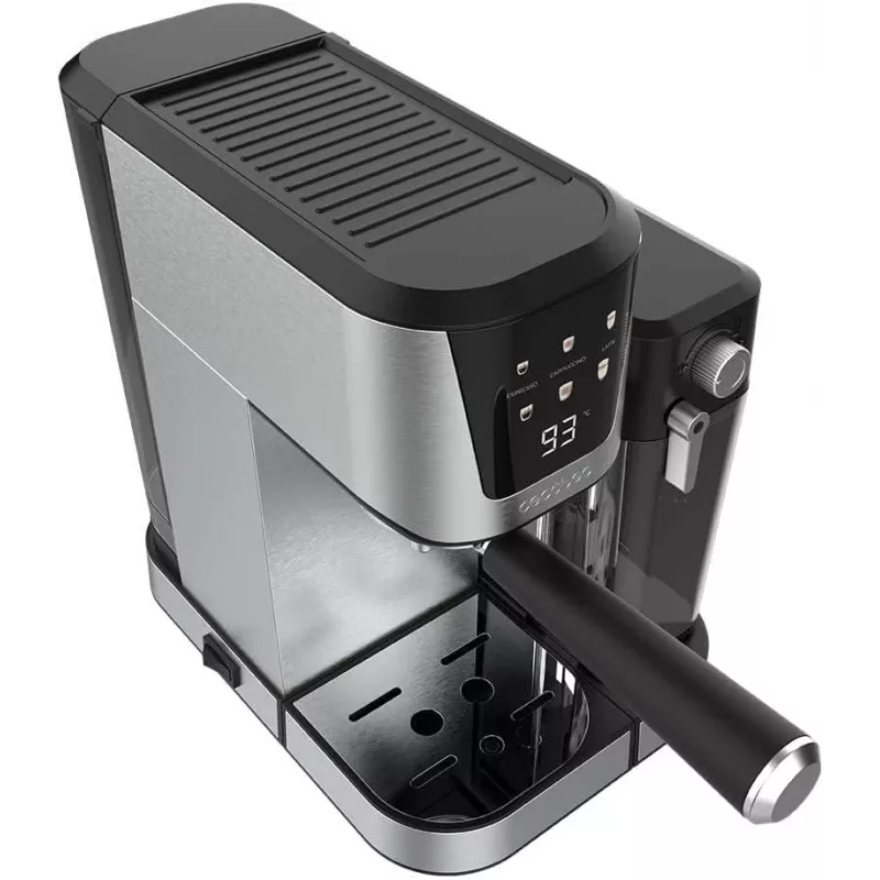 Máquina de café Cecotec | Power Espresso 20 Cream | Pressão da bomba 20 bar | Emulsor de leite integrado | Semiautomática | 1350 W