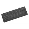 Teclado Multimédia USB CYRILL/PretO KB-MCH-05-CYRL Gembird
