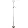 Candeeiro de pé 82842 Opal Cromado E14/E27 25W
