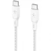 Cabo USB-C para USB-C 100 W 3 m Branco