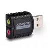 Adaptador de áudio estéreo mini USB 2.0 AXAGON ADA-10