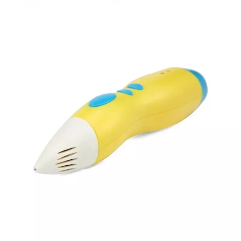 Caneta 3D de baixa temperatura amarela