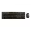 Conjunto de teclado e rato sem fios Gembird KBS-WCH-03, preto