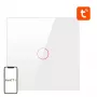 Interruptor de luz inteligente ZigBee Avatto ZTS02-EU-W1 1 via TUYA (branco)