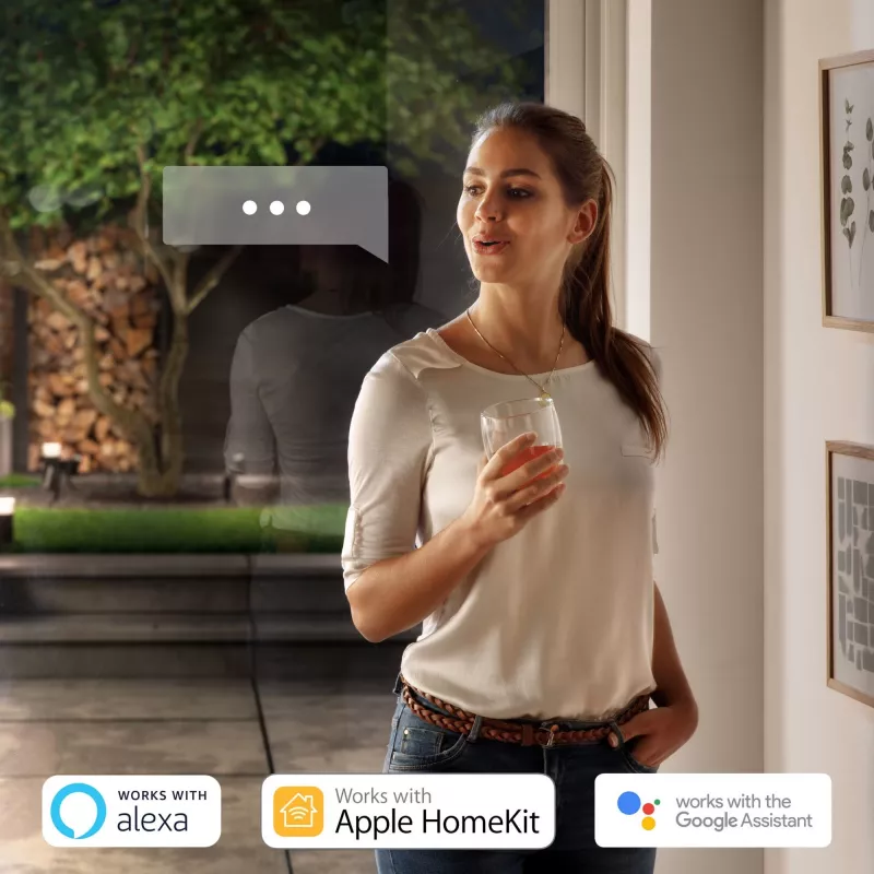 Philips Hue Nyro White & Cool Amb. Candeeiro de parede 1000lm preto