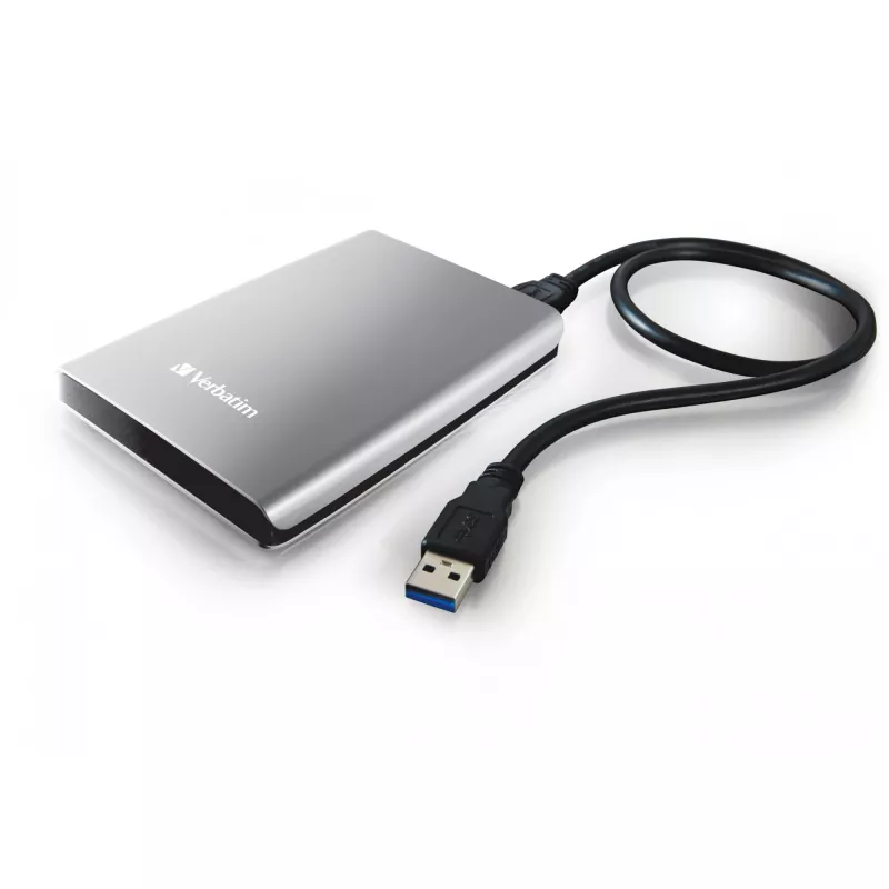 Disco externo portátil Verbatim Store 'n' Go USB 3.0 2 TB prateado