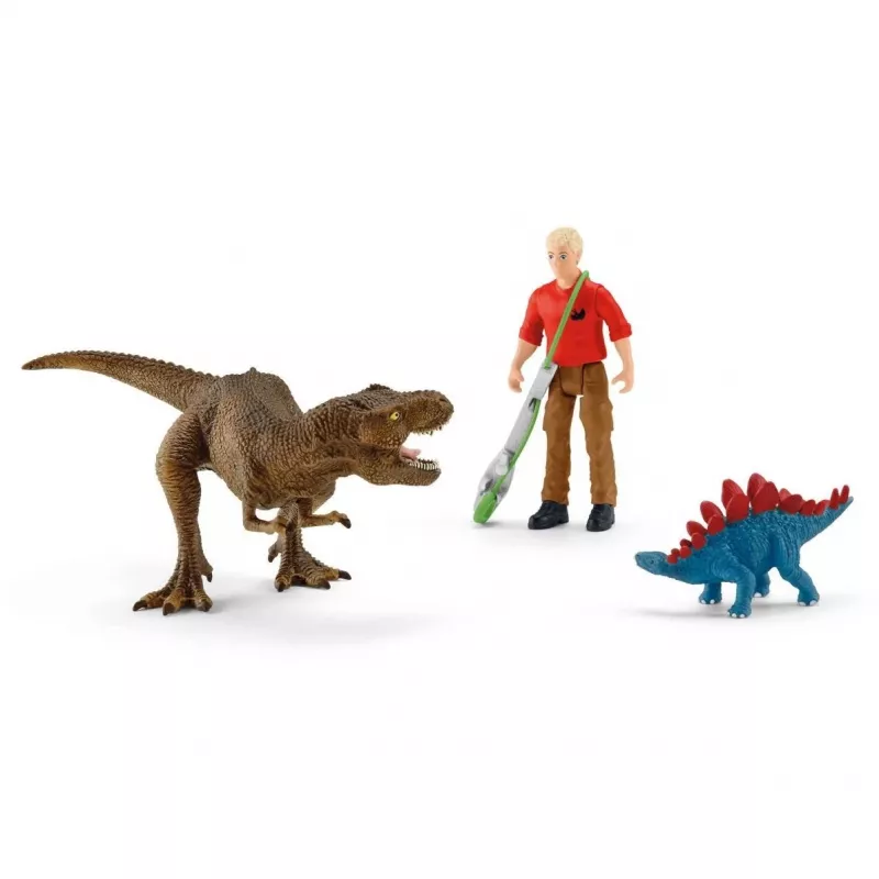 Schleich Dinosaurs 41465 Ataque do Tyrannosaurus Rex