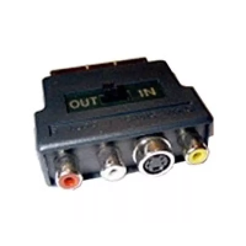 Adaptador EURO/SVHS-3RCA (Cinch)
