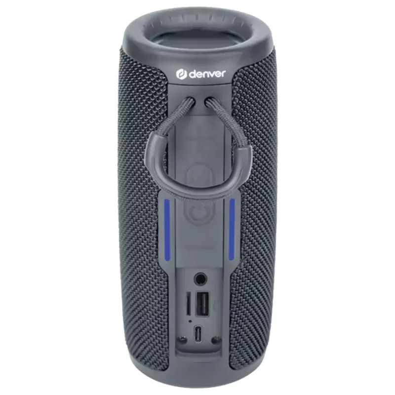 Altifalante Bluetooth Denver BTV-150GR 1200 mAh cinzento