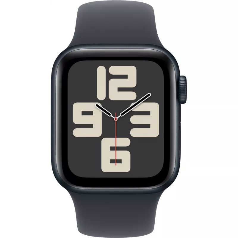APPLE Watch SE GPS + Cellular 40 mm caixa de alumínio meia-noite com bracelete desportiva meia-noite – S/M