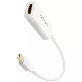 AXAGON RVDM-HI14NW – 0,15 m – Mini DisplayPort – HDMI – macho – fêmea – reto