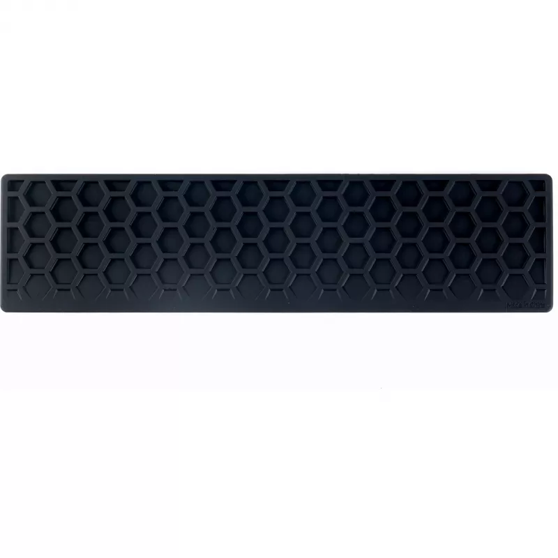Apoio de pulso em silicone para K3/K7, apoio de pulso preto