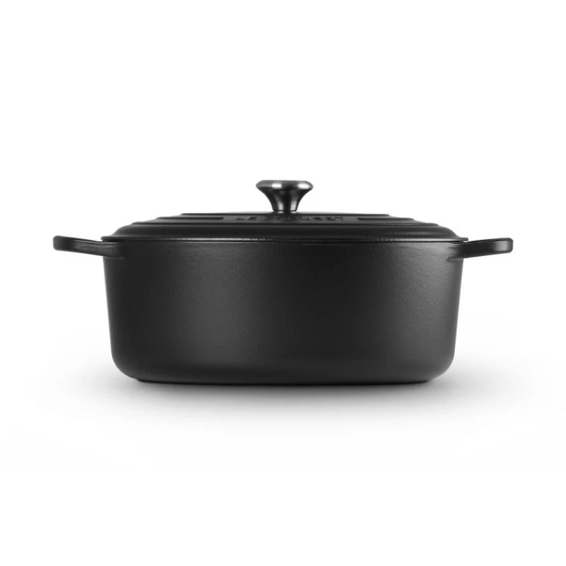 Le Creuset Assadeira oval Signature 35 cm preta (21178350000430)