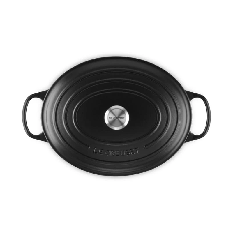 Le Creuset Assadeira oval Signature 35 cm preta (21178350000430)