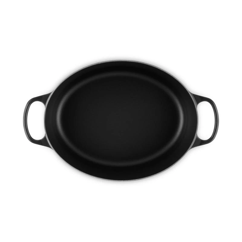 Le Creuset Assadeira oval Signature 35 cm preta (21178350000430)