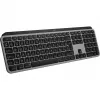 Logitech Master Series MX Keys S para Mac - Teclado - Formato completo - retroiluminado - sem fios - Bluetooth LE - AZERTY - Francês - Cinzento espacial (920-011625)