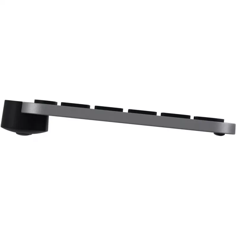Logitech Master Series MX Keys S para Mac - Teclado - Formato completo - retroiluminado - sem fios - Bluetooth LE - AZERTY - Francês - Cinzento espacial (920-011625)