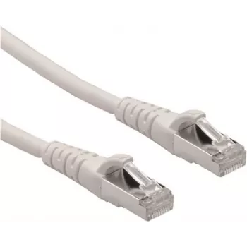 ROLINE - Cabo de rede - RJ-45 (M) para RJ-45 (M) - 20 m - SFTP - CAT 6a - Cinzento (21.15.2809)
