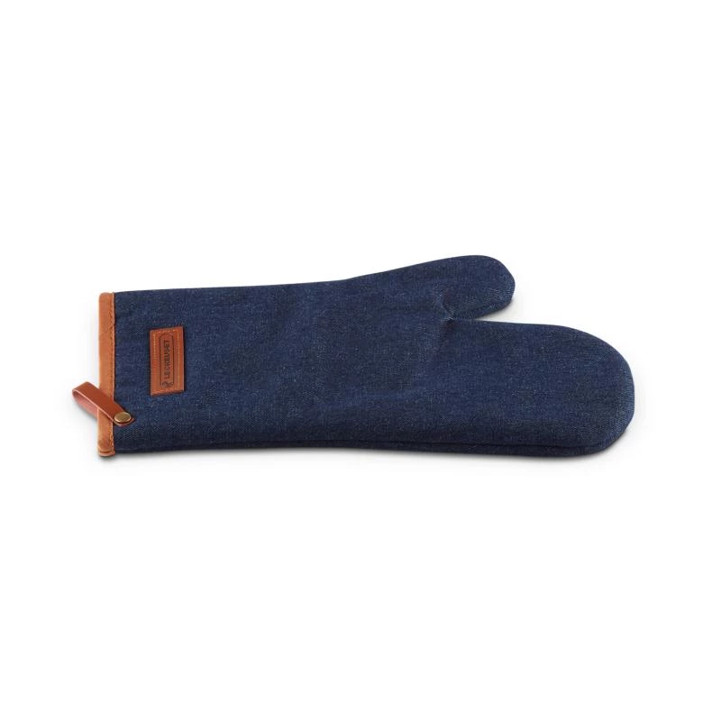 Le Creuset Luva de forno têxtil jeans azul-escuro (45100327760800)