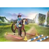 Conjunto de figuras Cavalos 71355 Zoe e Blaze com obstáculos
