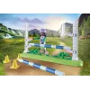 Conjunto de figuras Cavalos 71355 Zoe e Blaze com obstáculos