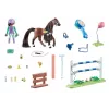 Conjunto de figuras Cavalos 71355 Zoe e Blaze com obstáculos