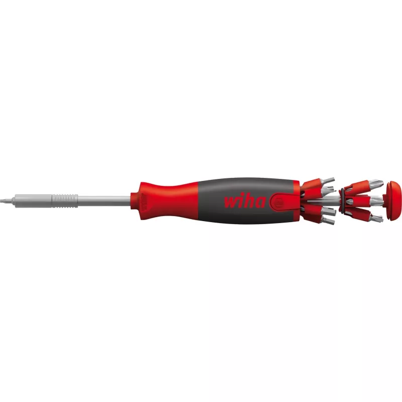 Wiha SB 3803-04021 LiftUp 26one® EU Eletrónica e mecânica fina, oficina, chaves de fenda com pontas VDE 1/4 (6,3 mm) (43895)