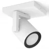Philips Hue White&Col. Amb. Argenta Spot 1 flg. Branco 1x4.2W