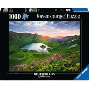 Puzzle Germany Collection - Allgäuer Bergsee (1000 peças)