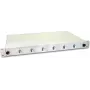 Lightwin Caixa de Fusão de Fibra Ótica, 12 Fibras, 6x DLC Monomodo, 9/125µm OS2 G657.A1 Pigtail Caixa de Fusão (SPBOX 12E09 OS2 DLC)