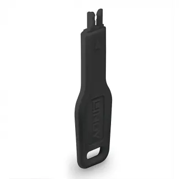 Lindy chave para porta RJ45 com fecho preto (47890)