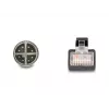DeLOCK 60077 adaptador de cabo M12 RJ-45 preto - turquesa (60077)