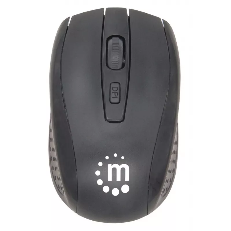 Manhattan 178990 conjunto de teclado e rato sem fios, preto