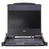 ATEN CL5708MW comutador KVM LCD de 43 cm de largura, USB-PS/2, VGA, 8 portas, layout UK