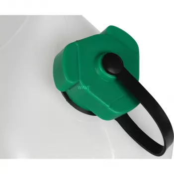 Bidão de água 10L (branco/transparente, com torneira de descarga)